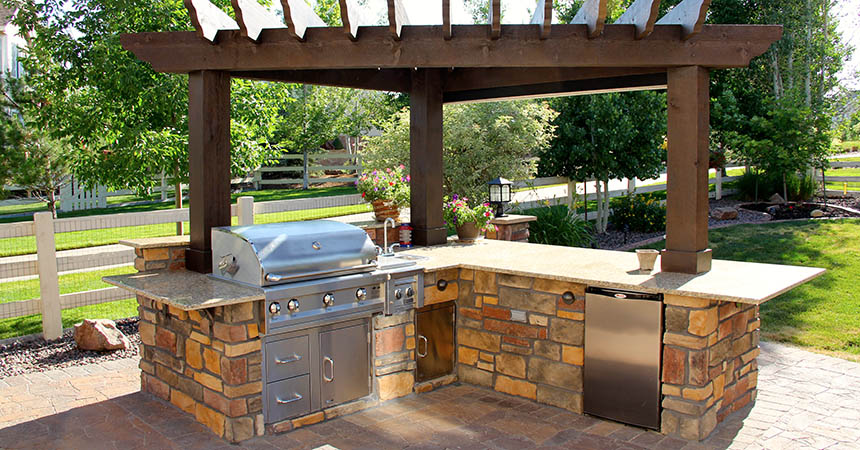 Backyard Landscaping Katy - Katy Backyard Landscaping - Outdoor Kitchen Design Katy Landscaper