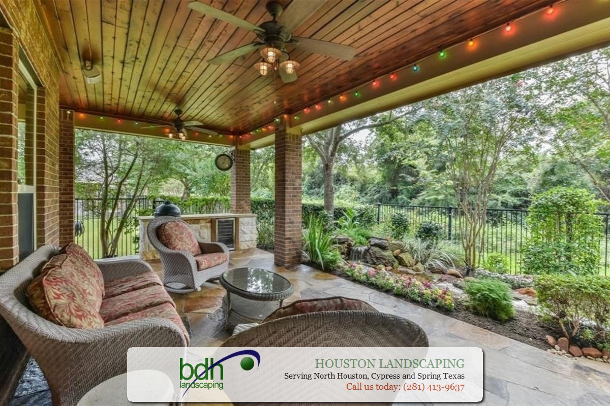 Backyard Landscape Design Houston Landscape Designs - BDH Landscaping Services