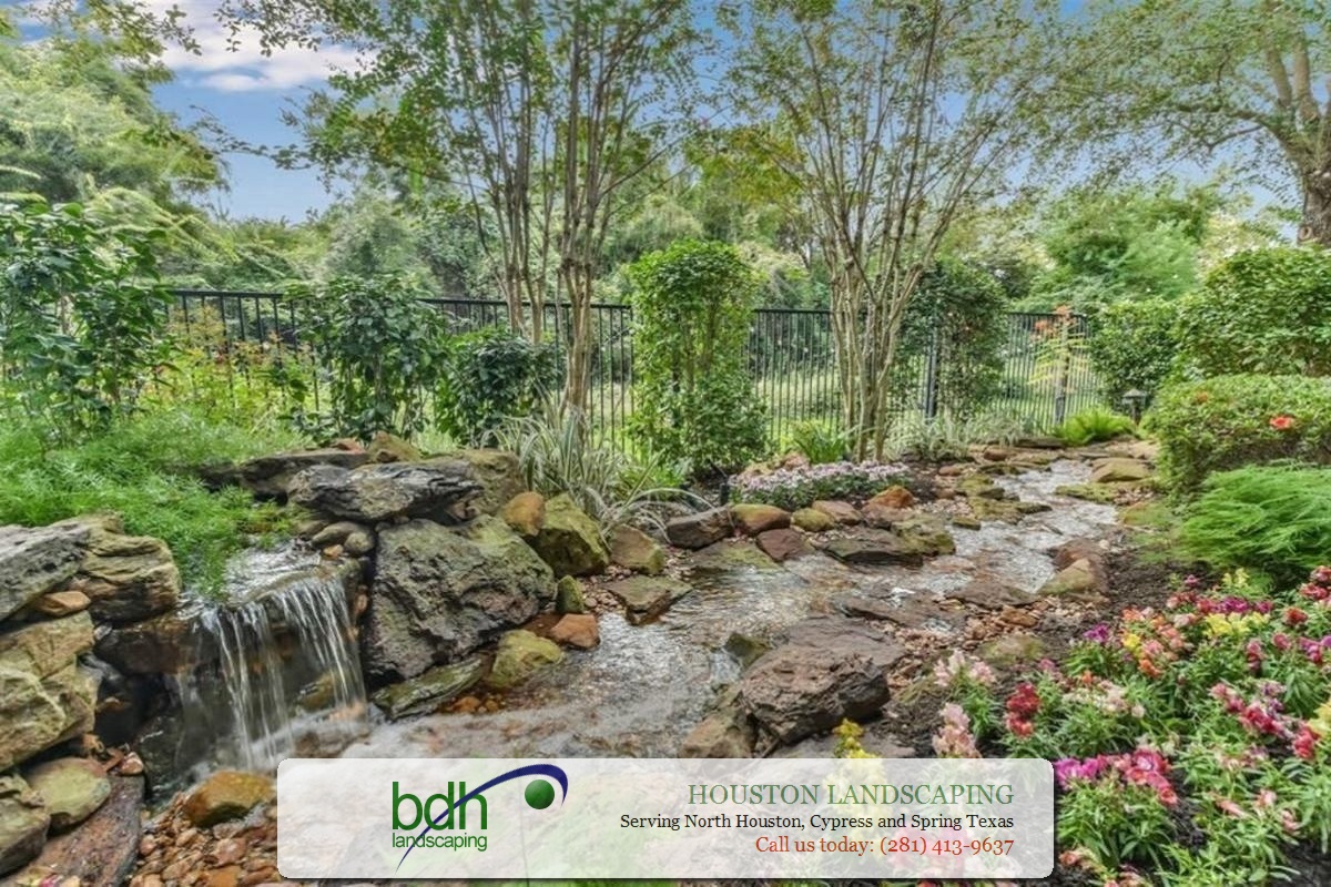 Backyard Landscape Design Houston Landscape Designs - BDH Landscaping Services