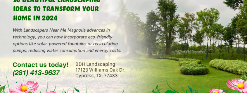 Landscaper Near Me the Woodlands