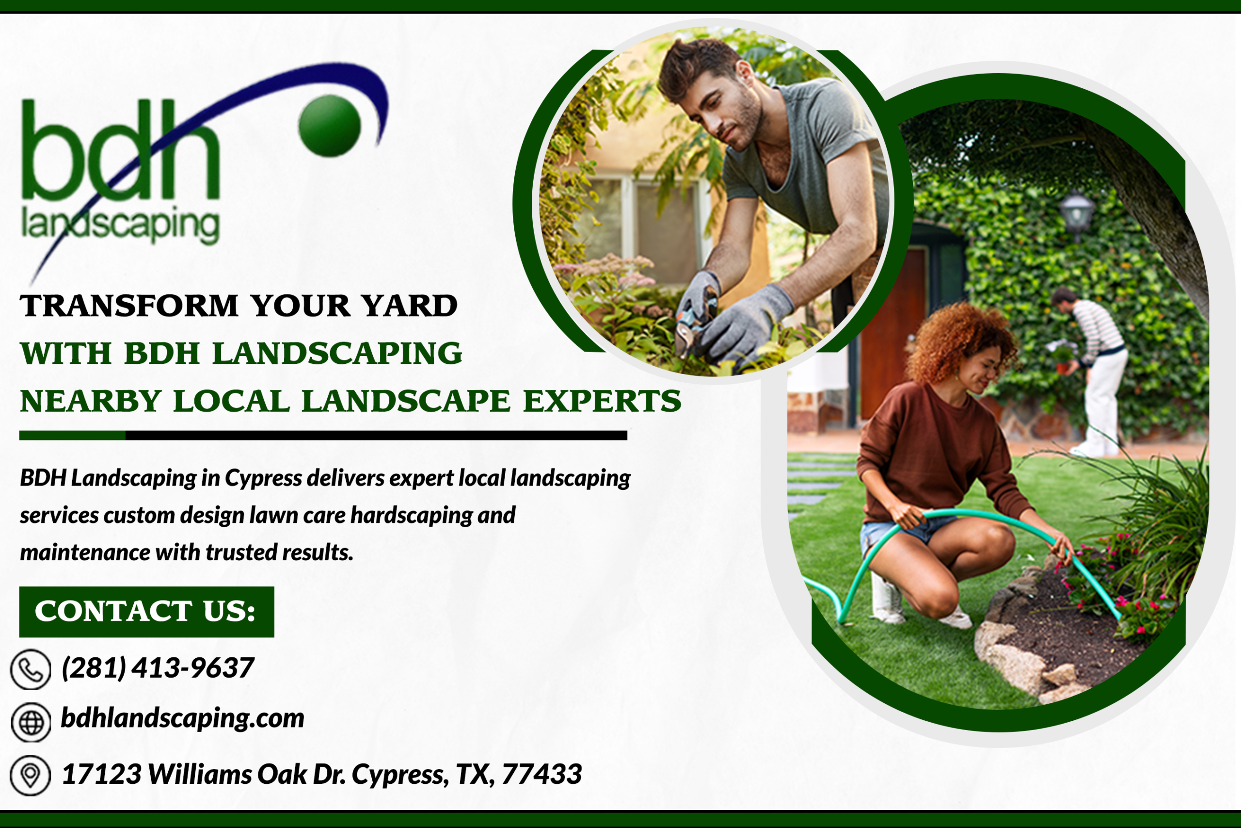 Transform Your Yard with BDH Landscaping – Nearby Local Landscape Experts