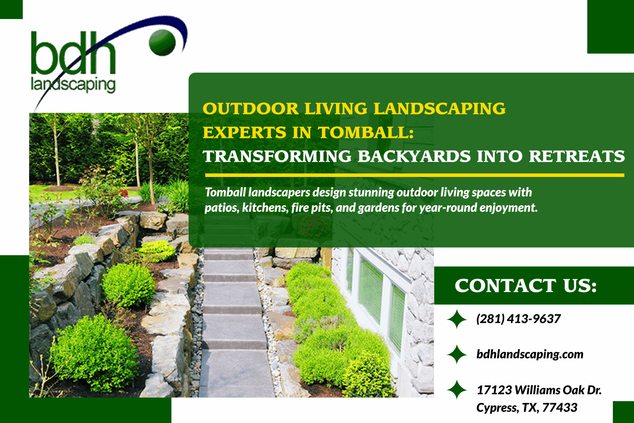 Tomball landscapers